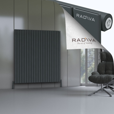 Radiva - Arno Alüminyum Radyatör 1600x1476 Koyu Antrasit