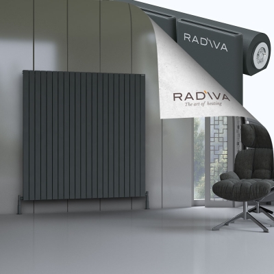 Radiva - Arno Alüminyum Radyatör 1600x1624 Koyu Antrasit