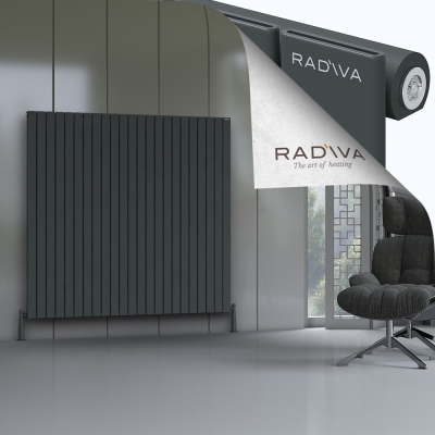Radiva - Arno Alüminyum Radyatör 1600x1698 Koyu Antrasit (1)