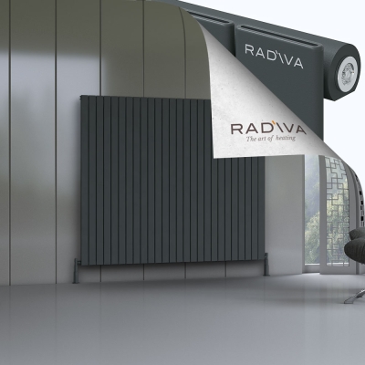 Radiva - Arno Alüminyum Radyatör 1600x1920 Koyu Antrasit (1)