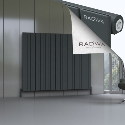Radiva - Arno Alüminyum Radyatör 1600x2068 Koyu Antrasit