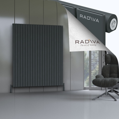 Radiva - Arno Alüminyum Radyatör 1800x1550 Koyu Antrasit