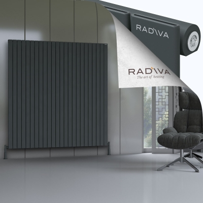 Radiva - Arno Alüminyum Radyatör 1800x1772 Koyu Antrasit (1)