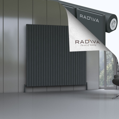 Radiva - Arno Alüminyum Radyatör 1800x1920 Koyu Antrasit (1)