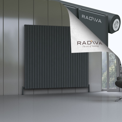 Radiva - Arno Alüminyum Radyatör 1800x1994 Koyu Antrasit (1)