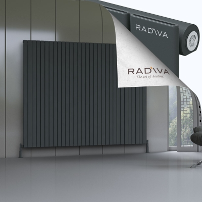 Radiva - Arno Alüminyum Radyatör 1800x2290 Koyu Antrasit