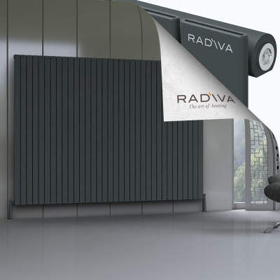 Radiva - Arno Alüminyum Radyatör 1800x2512 Koyu Antrasit (1)