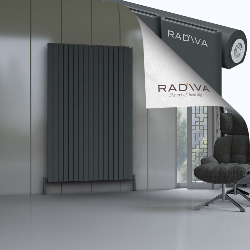 Arno Alüminyum Radyatör 1900x1254 Koyu Antrasit - 2ARN19001254B6TS