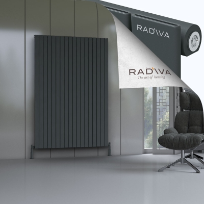 Radiva - Arno Alüminyum Radyatör 1900x1328 Koyu Antrasit