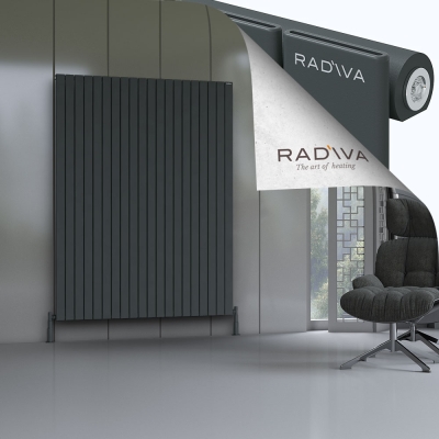 Radiva - Arno Alüminyum Radyatör 1900x1476 Koyu Antrasit