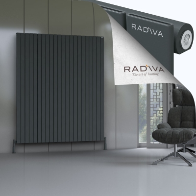 Radiva - Arno Alüminyum Radyatör 1900x1624 Koyu Antrasit (1)