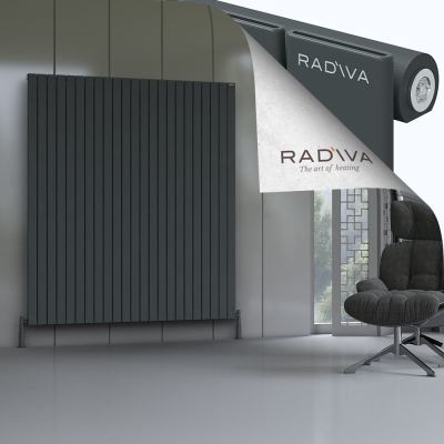 Radiva - Arno Alüminyum Radyatör 1900x1698 Koyu Antrasit (1)