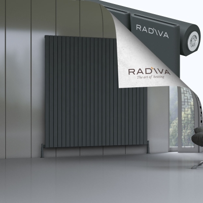 Radiva - Arno Alüminyum Radyatör 1900x1920 Koyu Antrasit
