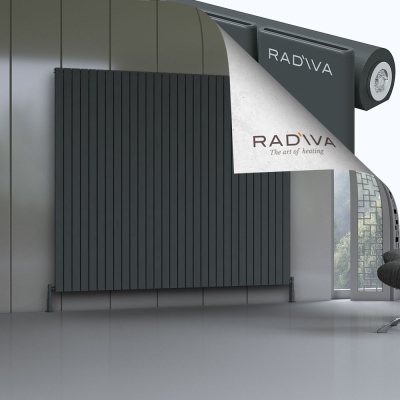 Radiva - Arno Alüminyum Radyatör 1900x2216 Koyu Antrasit