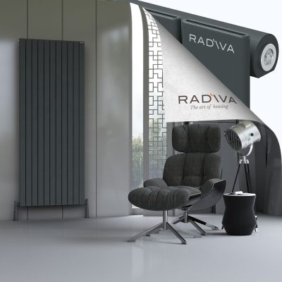 Radiva - Arno Alüminyum Radyatör 2000x810 Koyu Antrasit