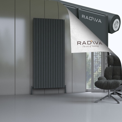 Radiva - Arno Alüminyum Radyatör 2000x958 Koyu Antrasit - 300