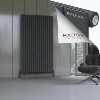 Radiva - Arno Alüminyum Radyatör 2000x1180 Koyu Antrasit (1)