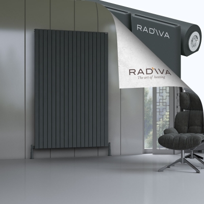 Radiva - Arno Alüminyum Radyatör 2000x1328 Koyu Antrasit