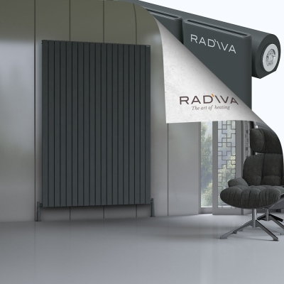 Radiva - Arno Alüminyum Radyatör 2000x1402 Koyu Antrasit - 300