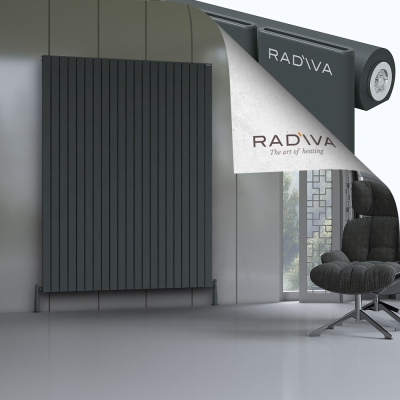 Radiva - Arno Alüminyum Radyatör 2000x1550 Koyu Antrasit - 300