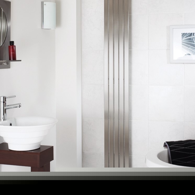 AZURE Paslanmaz Çelik Radyatör 1000x390 Altın - 2AZU10000390K2PS