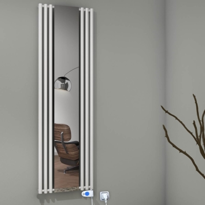 Radiva - BAHAMA Elektrikli Havlupan 540x1760 Beyaz (Musa Termostat) 900W