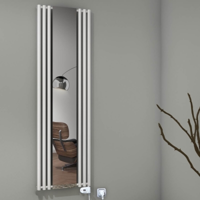 Radiva - BAHAMA Elektrikli Havlupan 540x1760 Beyaz (Thesis Termostat) 900W