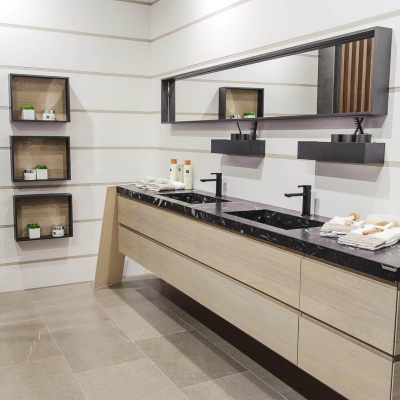 PORCELANOSA - Porcelanosa Duvar Karosu Barbados Acero 31.6 x 90 cm