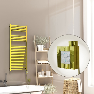 Radiva - Barbados Elektrikli Havlupan 500x1200 Altın (KTX4 Termostat) 600W Spiral Kablolu (1)