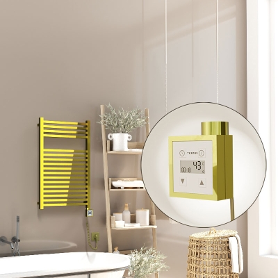 Radiva - Barbados Elektrikli Havlupan 500x800 Altın (KTX3 Termostat) 300W Spiral Kablolu (1)