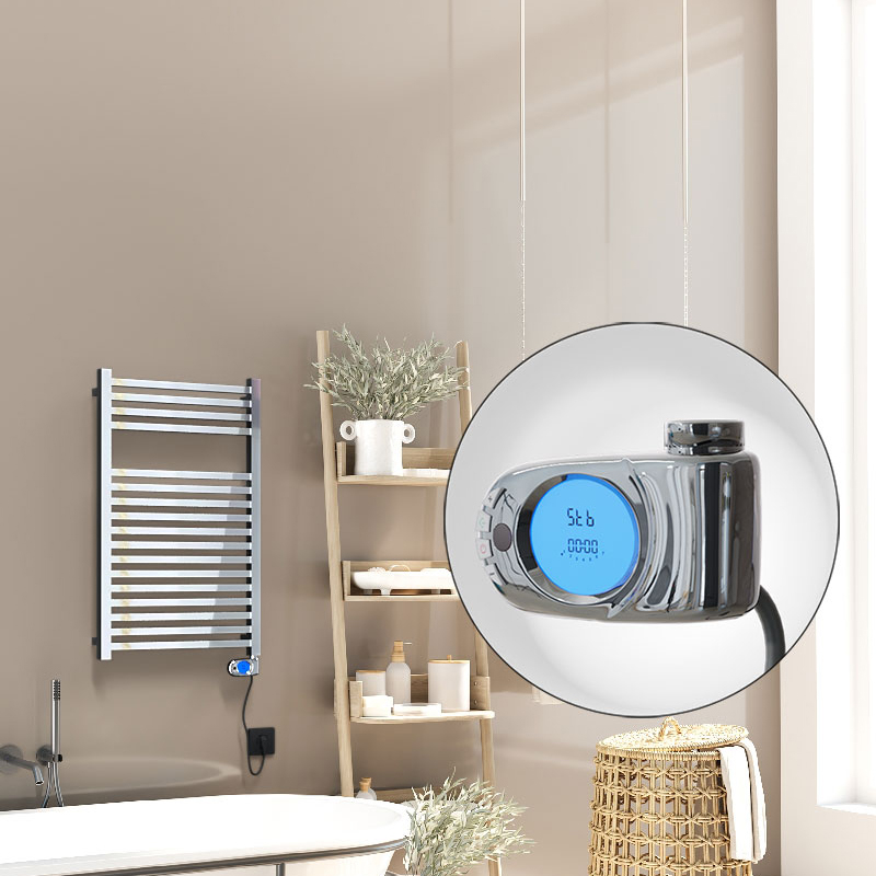 Barbados Elektrikli Havlupan 500x800 Krom (Musa Termostat) 300W - 1BAR05000800K1PE3030