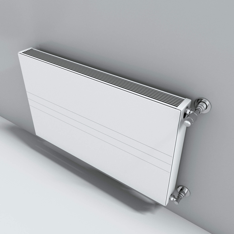 BELLA Çizgili Dekoratif Panel Radyatör 600x2000 Beyaz - 2BEL2206002000CB1TS