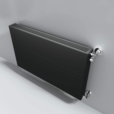 Radiva - BELLA Çizgili Dekoratif Panel Radyatör 600x600 Antrasit - 500