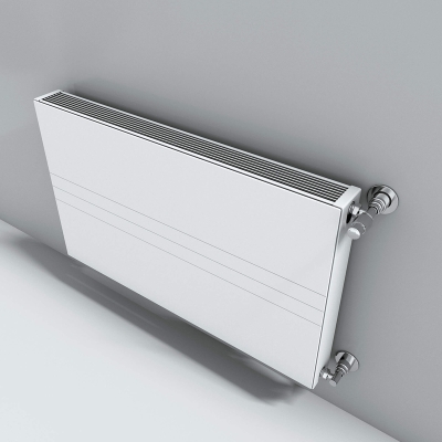 Radiva - BELLA Çizgili Dekoratif Panel Radyatör 600x700 Beyaz - 500