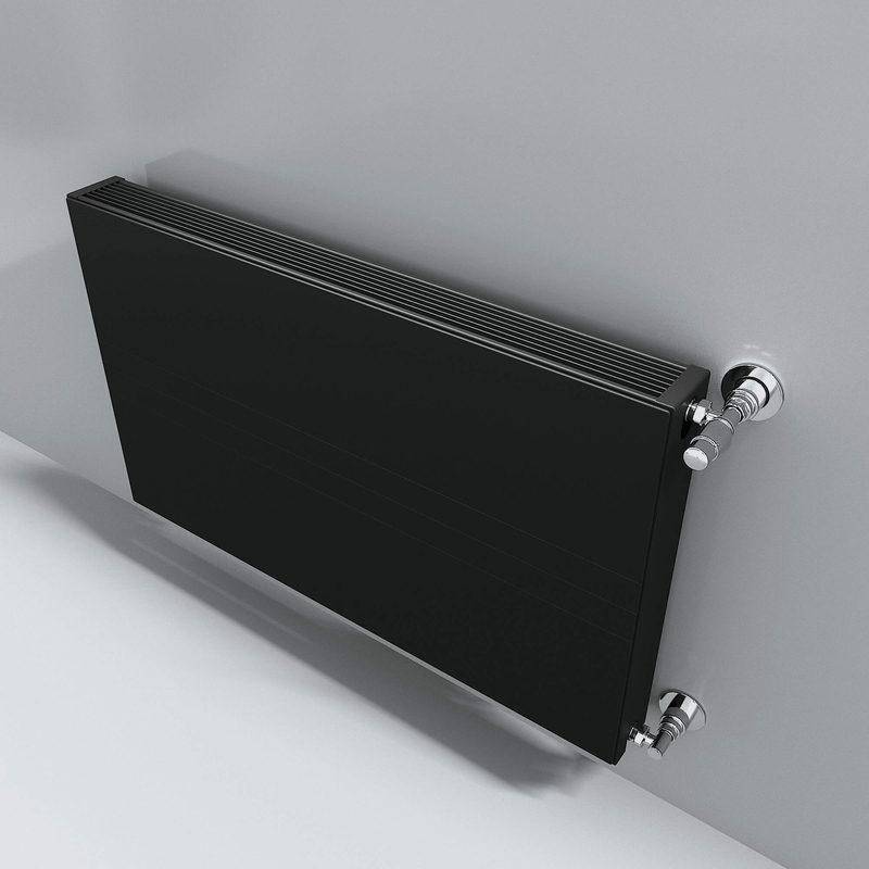 BELLA Çizgili Dekoratif Panel Radyatör 600x800 Siyah - 2BEL2206000800CB3TS