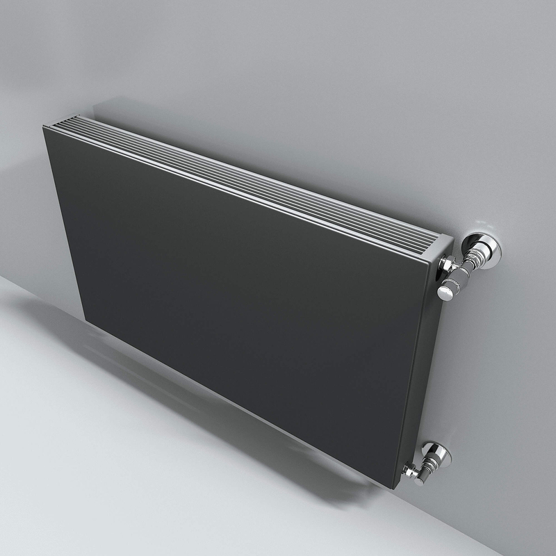 BELLA Düz Dekoratif Panel Radyatör 600x700 Antrasit - 2BEL2206000700DB2TS