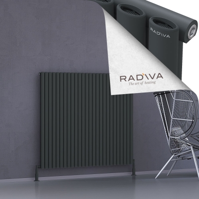 Radiva - Bia Alüminyum Radyatör 1200x1500 Koyu Antrasit
