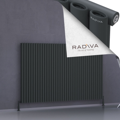 Radiva - Bia Alüminyum Radyatör 1200x2196 Koyu Antrasit