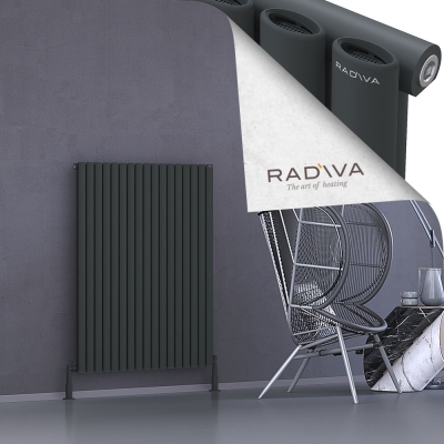 Radiva - Bia Alüminyum Radyatör 1200x978 Koyu Antrasit - 500