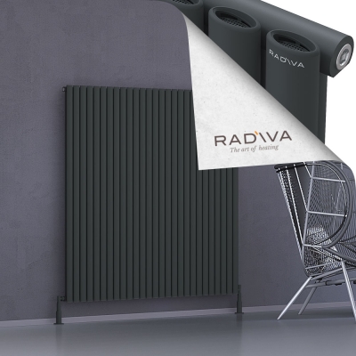 Radiva - Bia Alüminyum Radyatör 1500x1558 Koyu Antrasit