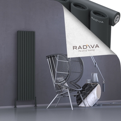 Radiva - Bia Alüminyum Radyatör 1500x456 Koyu Antrasit (1)