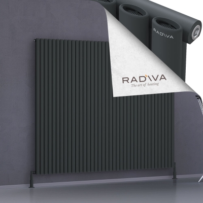 Radiva - Bia Alüminyum Radyatör 1600x2196 Koyu Antrasit