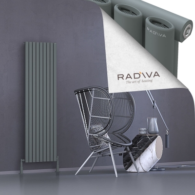 Radiva - Bia Alüminyum Radyatör 1600x514 Antrasit