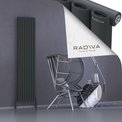 Radiva - Bia Alüminyum Radyatör 1800x456 Koyu Antrasit