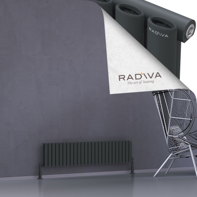 Radiva - Bia Alüminyum Radyatör 300x1442 Koyu Antrasit