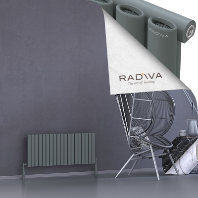 Radiva - Bia Alüminyum Radyatör 400x1094 Antrasit
