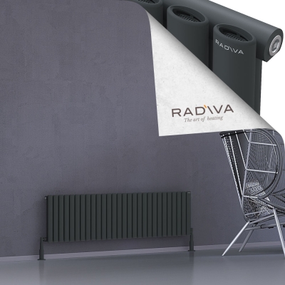 Radiva - Bia Alüminyum Radyatör 400x1616 Koyu Antrasit