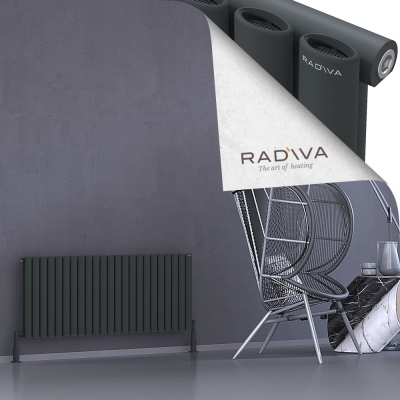 Radiva - Bia Alüminyum Radyatör 500x1326 Koyu Antrasit