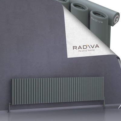Radiva - Bia Alüminyum Radyatör 500x2428 Antrasit