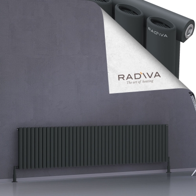 Radiva - Bia Alüminyum Radyatör 500x2428 Koyu Antrasit
